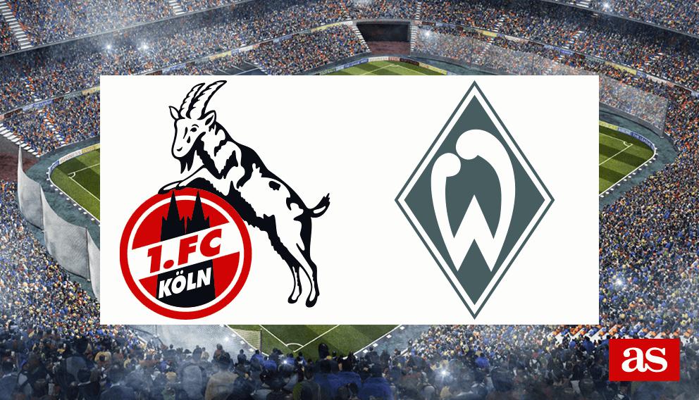 Colonia 0-1 W. Bremen: resultado, resumen y goles