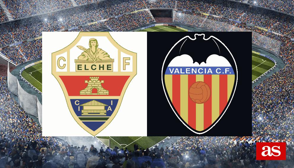 Valencia contra el elche