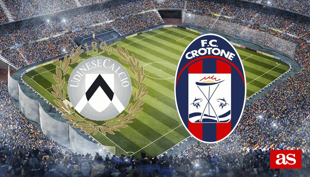 Udinese - Crotone en vivo y en directo online: Serie A 2017/2018