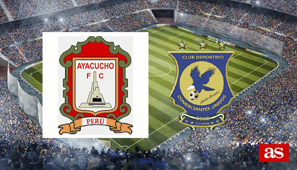 Ayacucho FC - Comerciantes Unidos en vivo y en directo online: Torneo Descentralizado 2018