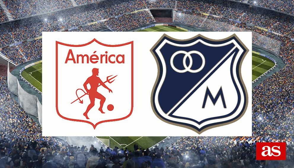 América de Cali vs Millonarios estadísticas y datos en directo América de Cali vs Millonarios estadísticas y datos en directo