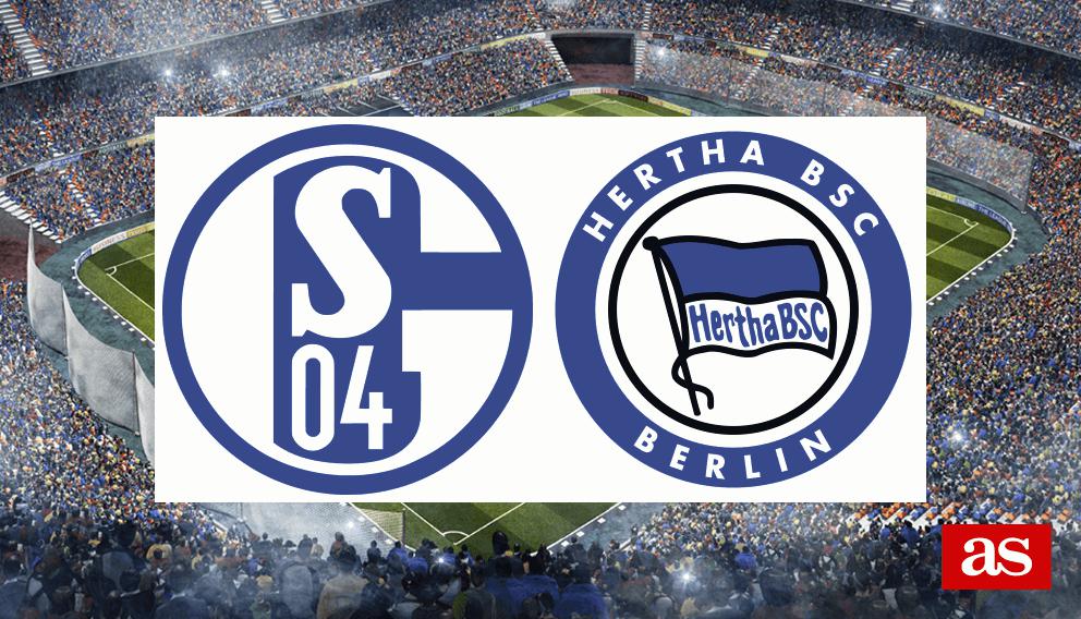 Schalke 04 - Hertha en vivo y en directo online: Bundesliga 2017/2018