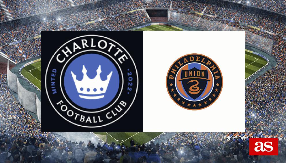Charlotte FC 2-2 Philadelphia Union: resultado, resumen y goles