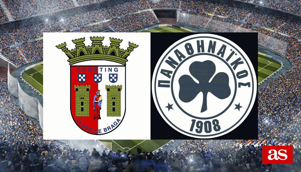 Braga 2-1 Panathinaikos: resultado, resumen y goles
