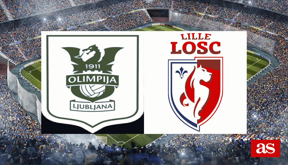Olimpija Ljubljana 0-2 Lille: resultado, resumen y goles
