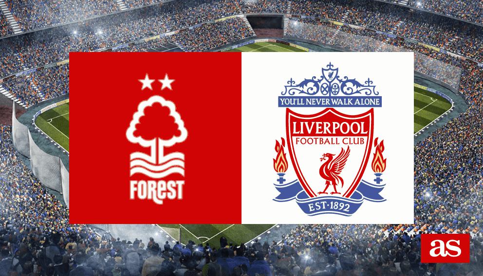 Nottingham Forest 1-0 Liverpool: resultado, resumen y goles