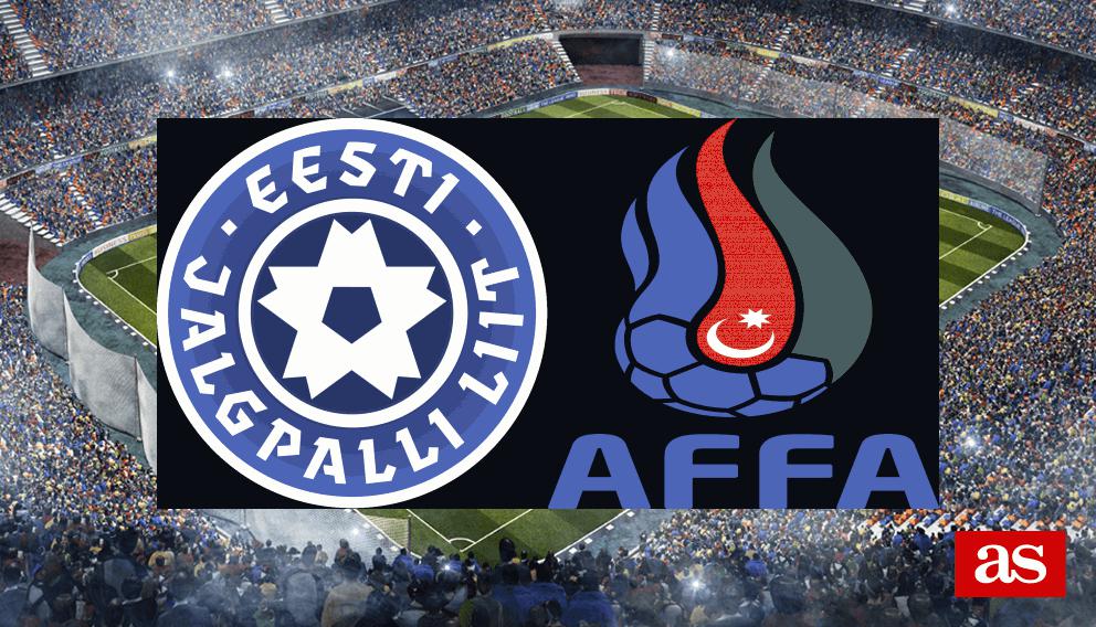 Estonia vs Azerbaiyán estadísticas y datos en directo Clasificación