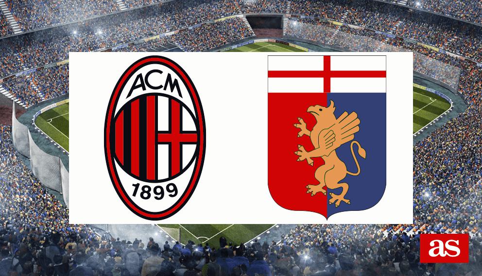 Milan 1-2 Genoa: resultado, resumen y goles