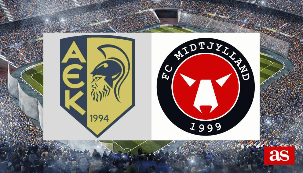 AEK Larnaca 1-1 Midtjylland: results, summary and goals