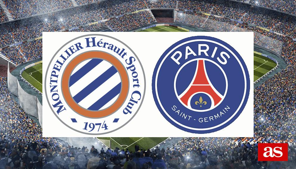 Montpellier vs PSG live info and stats