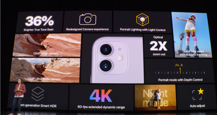 iPhone 11 vídeo