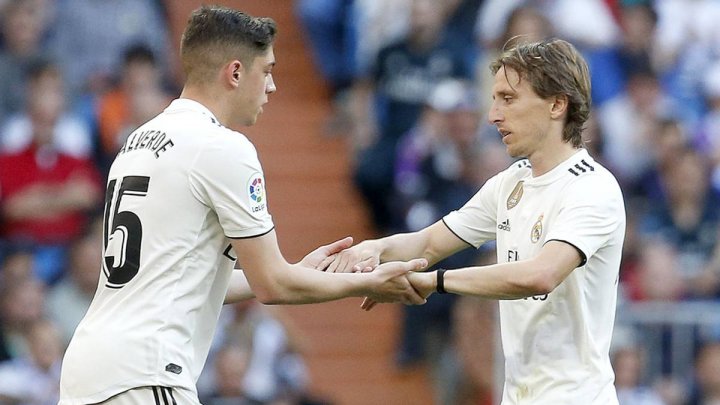 modric y valverde