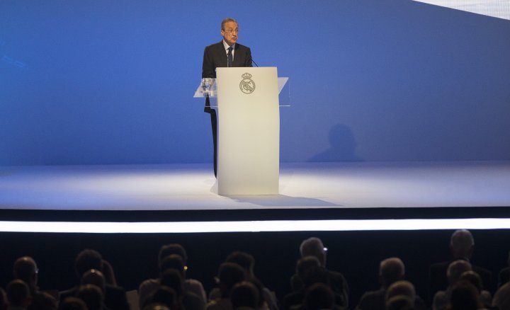 Florentino Pérez: "Hay que recuperar el hambre por ganar"