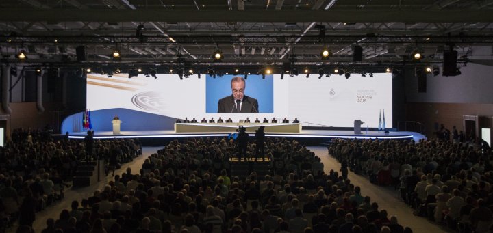 Asamblea del Real Madrid, en directo