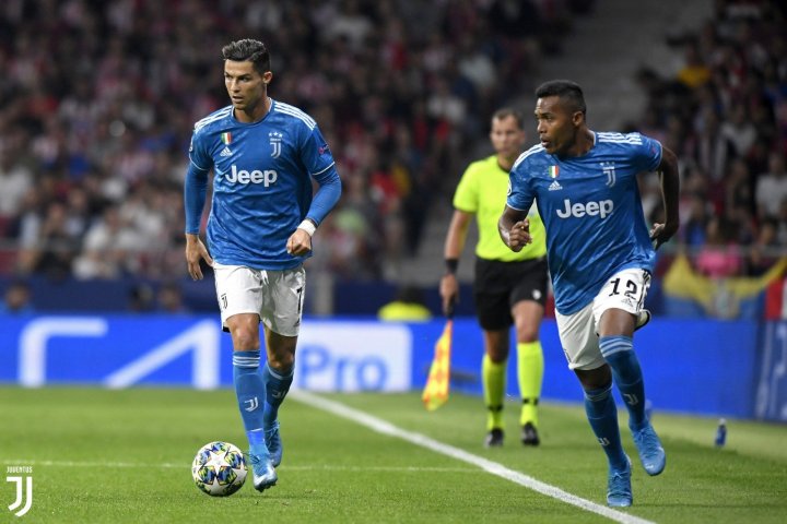 Cristiano en el Metropolitano.