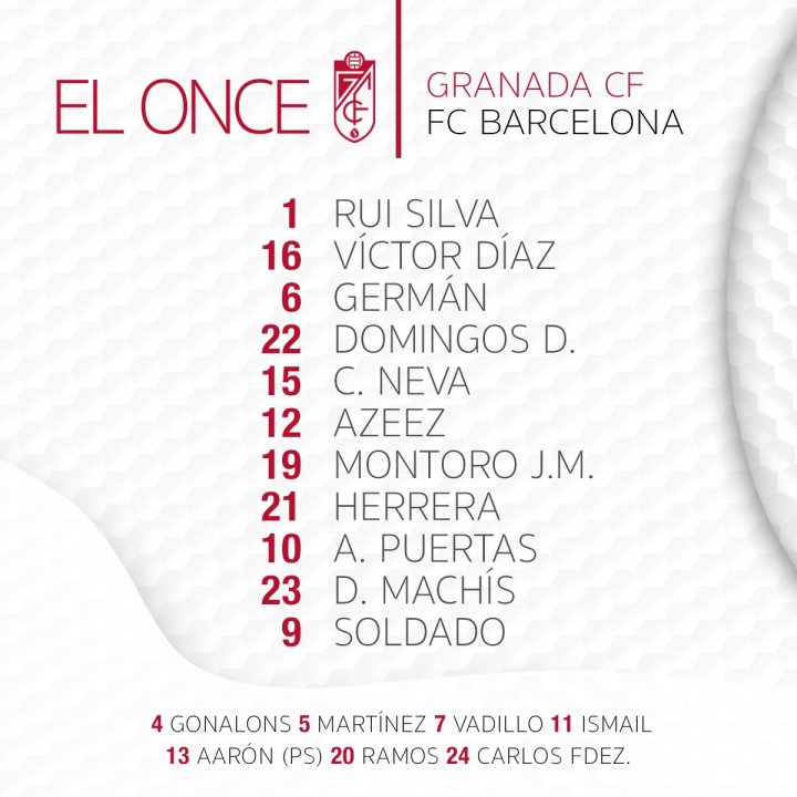 Startin XI Granada