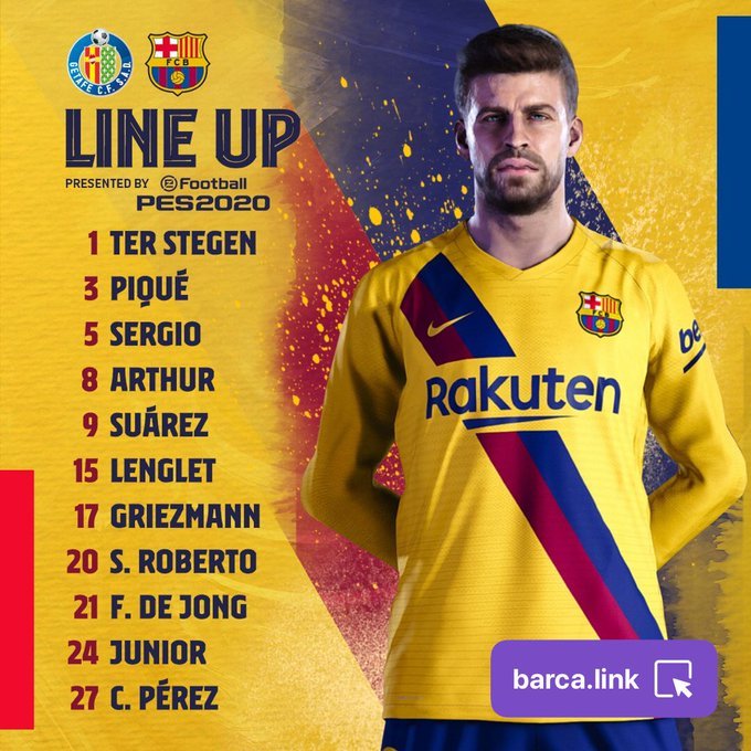 Alienación del Barcelona en Getafe.