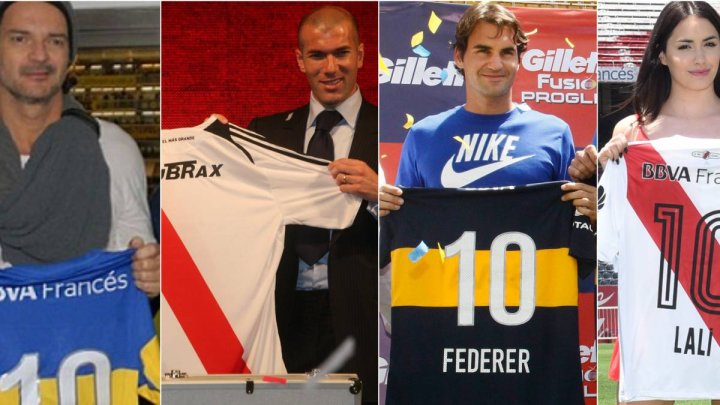 Famosos Superclásico