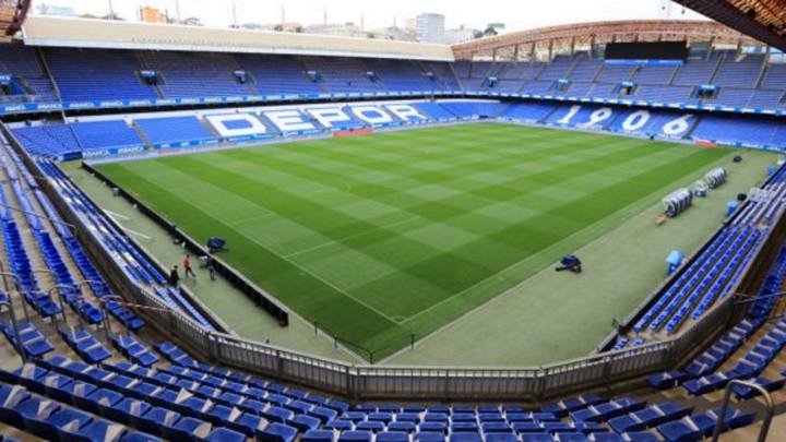 Estadio de Riazor.