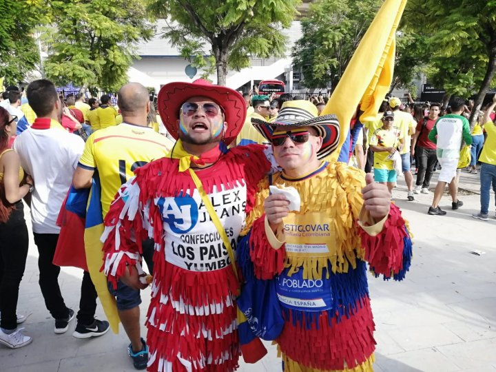 Hinchas Colombia