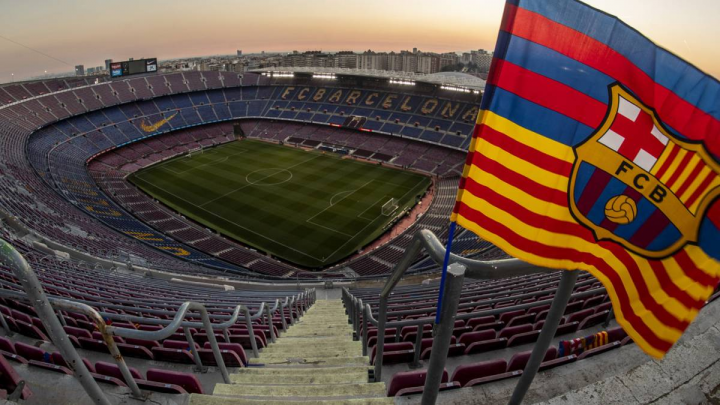 Camp Nou vacío