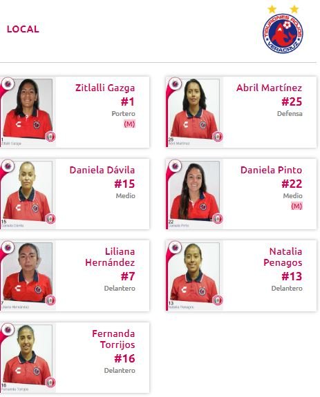 banca veracruz femenil