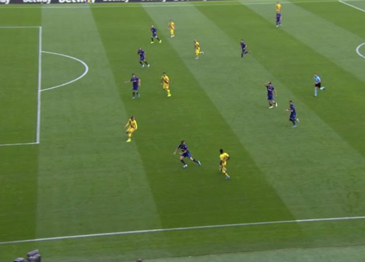Fuera de juego de Griezmann.