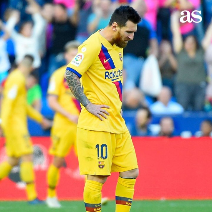 Messi en el Ciutat de València.