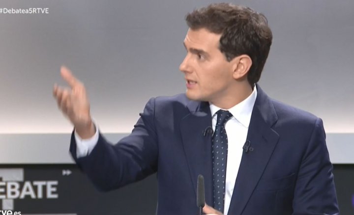 Intervención de Albert Rivera