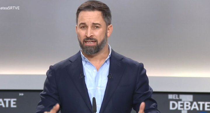 Turno de Santiago Abascal