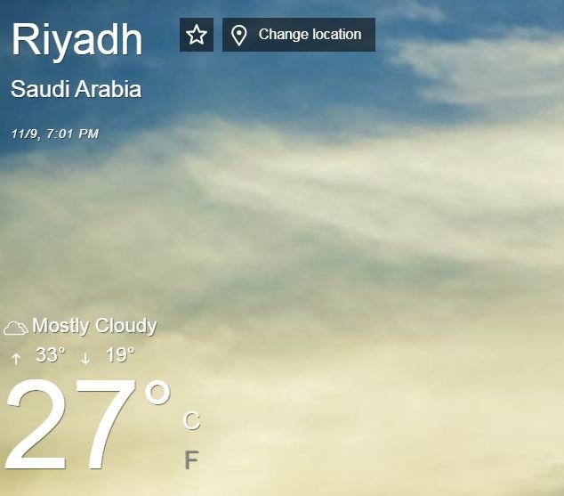 weather