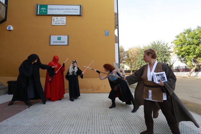 Disfrazados de Star Wars