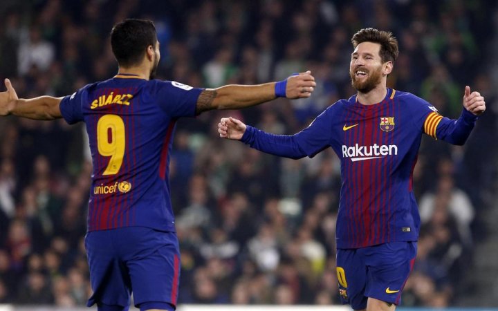 Suárez y Messi