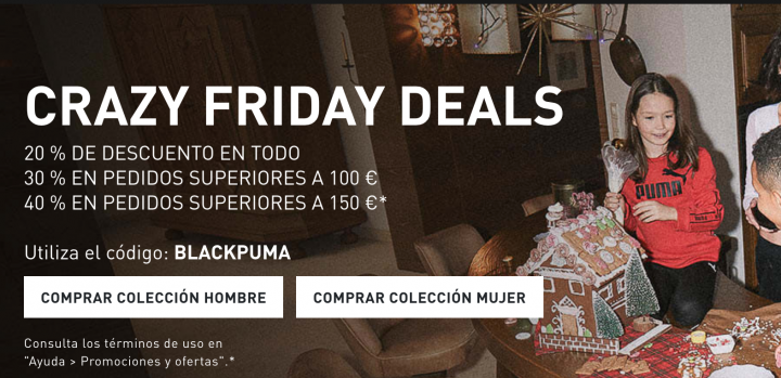 Los descuentos en Puma