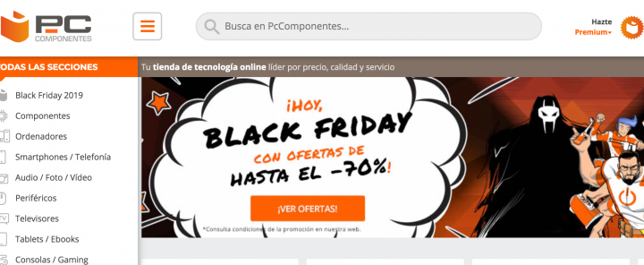 Todo en electrónica.