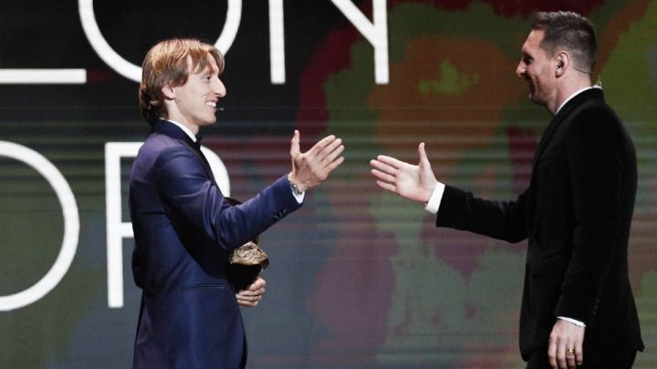 Messi y Modric
