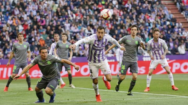 Real Valladolid - Real Sociedad, histórico.