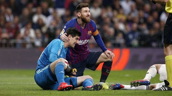 Courtois Messi