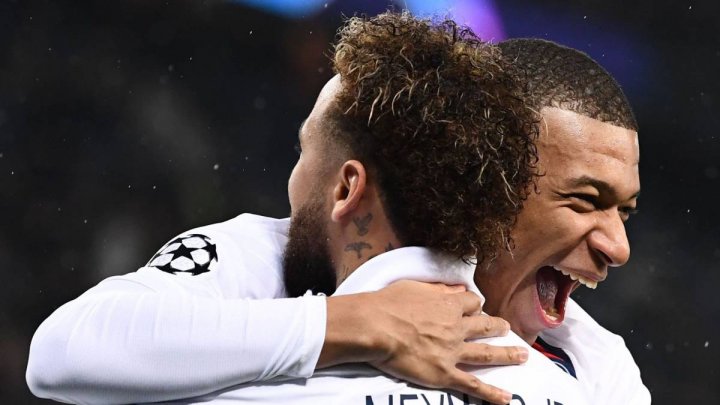 Neymar y Mbappé