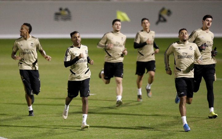 Entrenamiento del Real Madrid