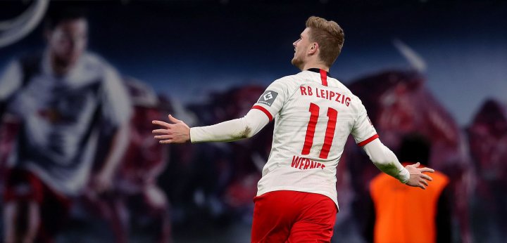 Werner, pretendido por Liverpool y Chelsea