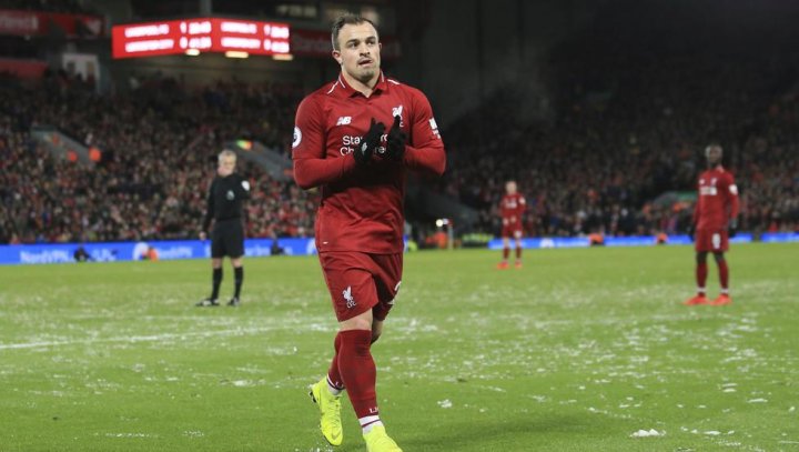 Shaqiri no se moverá de Liverpool en invierno