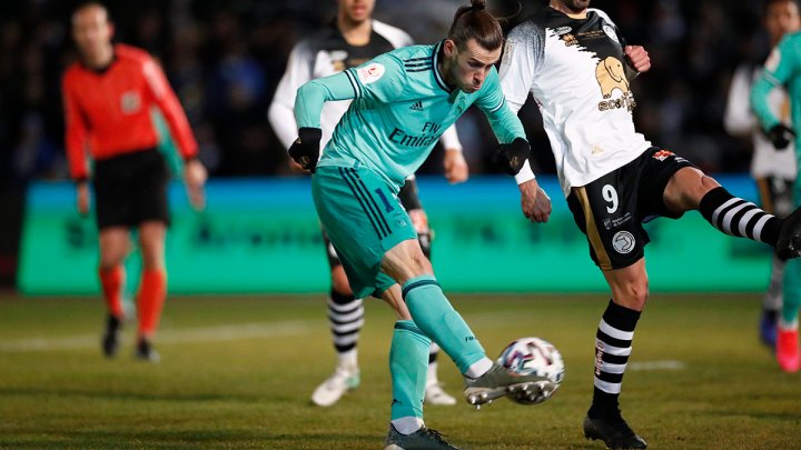 Gareth Bale marca el 0-1 en Las Pistas.