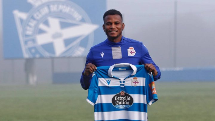 Uche Agbo, nuevo jugador del Deportivo.