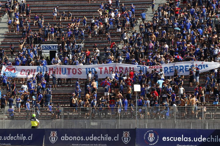 Manifestación azul
