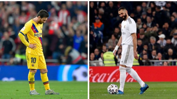Barcelona and Real Madrid