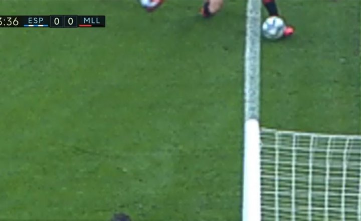 Penalti anulado al Mallorca.