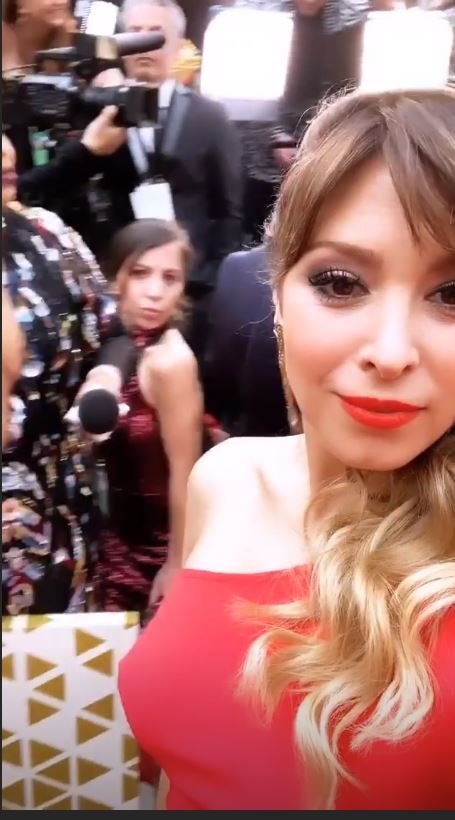 Gisela, en la alfombra roja