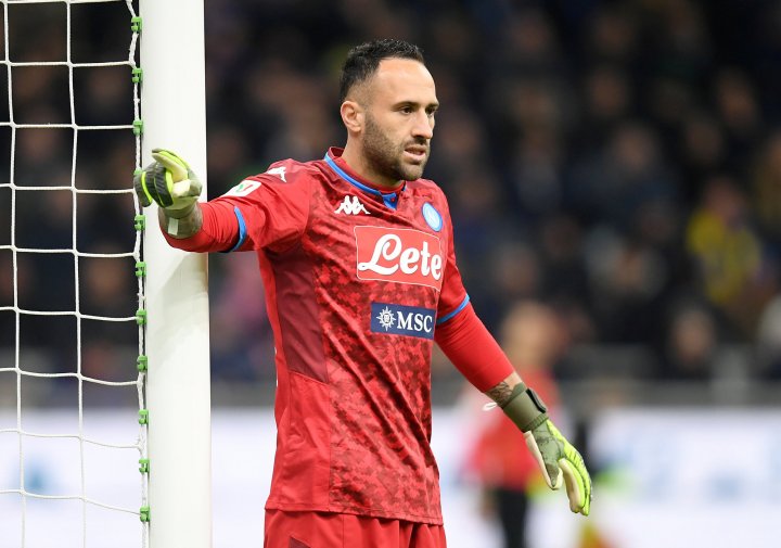 David Ospina con Napoli