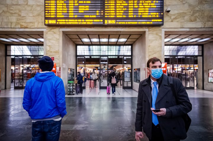 Una estación italiana.